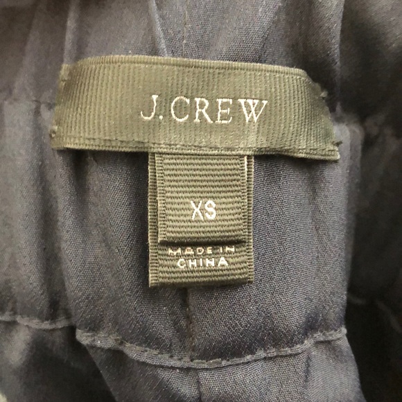 J. Crew velvet pull on skirt navy pockets XS - Picture 6 of 7